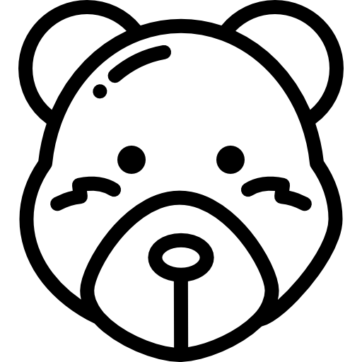 クマ Detailed Rounded Lineal icon