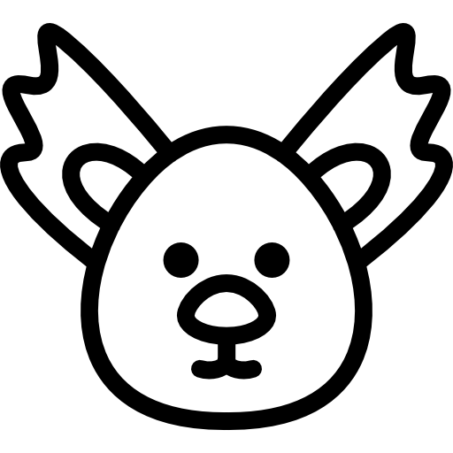 コアラ Detailed Rounded Lineal icon