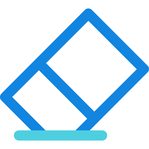 Ластик Kiranshastry Lineal Blue иконка