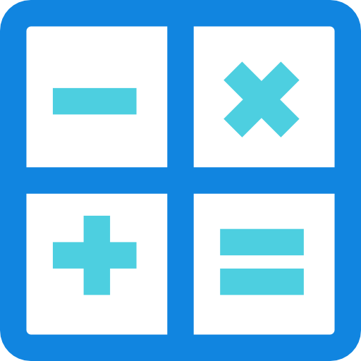 Калькулятор Kiranshastry Lineal Blue иконка