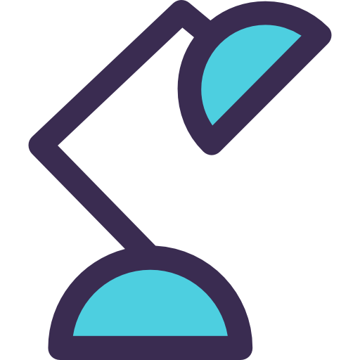 デスクランプ Kiranshastry Lineal Color Blue icon