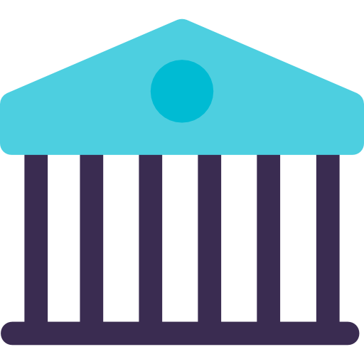 은행 Kiranshastry Flat icon
