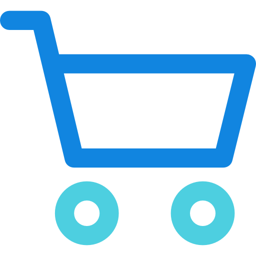 Shopping cart Kiranshastry Lineal Blue icon