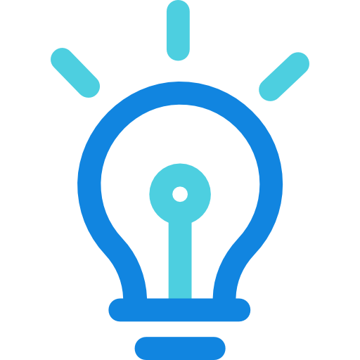 Idea Kiranshastry Lineal Blue icon