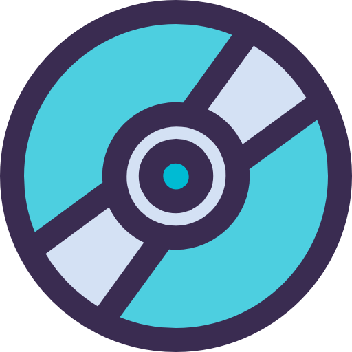 コンパクトディスク Kiranshastry Lineal Color Blue icon