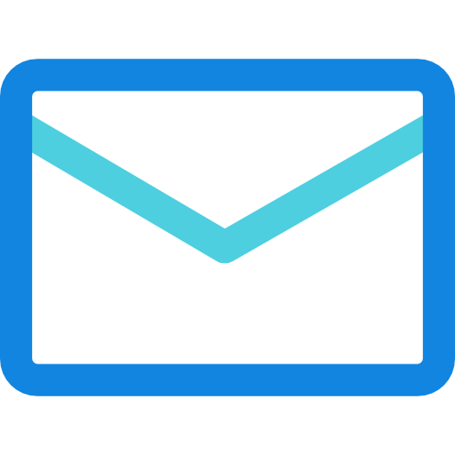 correo Kiranshastry Lineal Blue icono