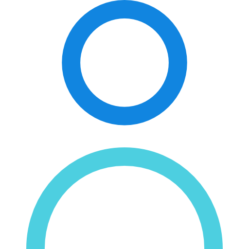 사용자 Kiranshastry Lineal Blue icon