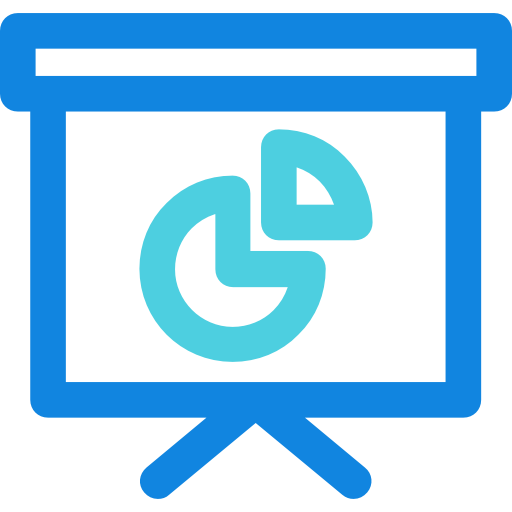표시 Kiranshastry Lineal Blue icon