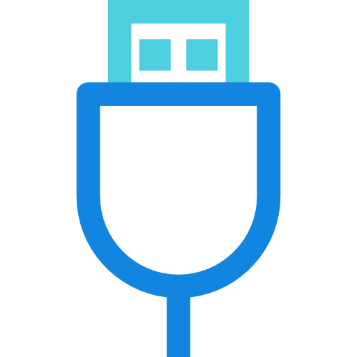 usb-кабель Kiranshastry Lineal Blue иконка
