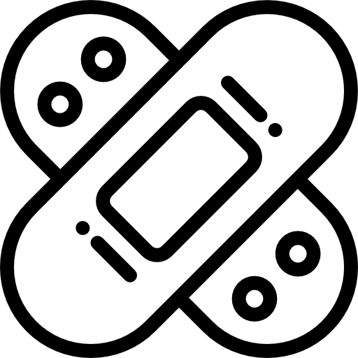 包帯 Detailed Rounded Lineal icon