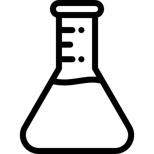 tubo de ensayo Detailed Rounded Lineal icono