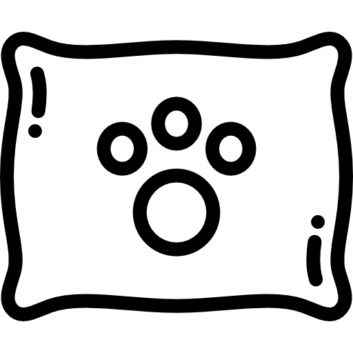 Подушка Detailed Rounded Lineal иконка