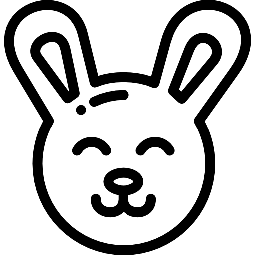 バニー Detailed Rounded Lineal icon
