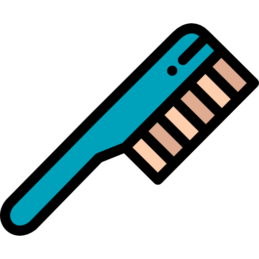 Brush Detailed Rounded Lineal color icon