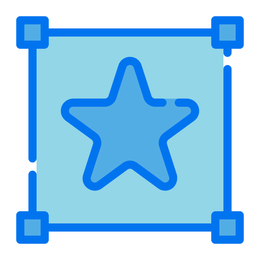 selectie vak Generic Blue icoon