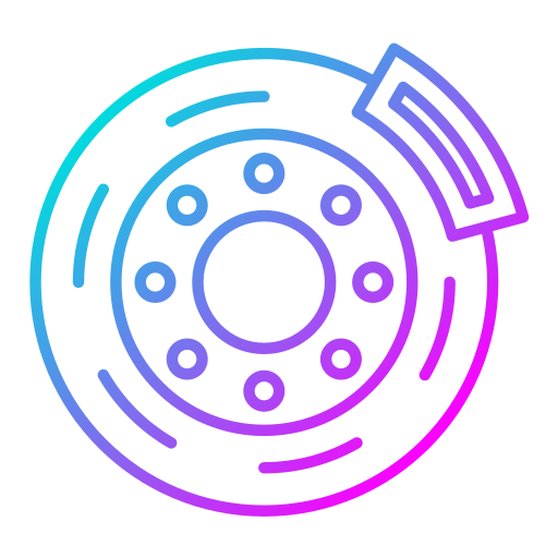 Brake disc Generic Gradient icon