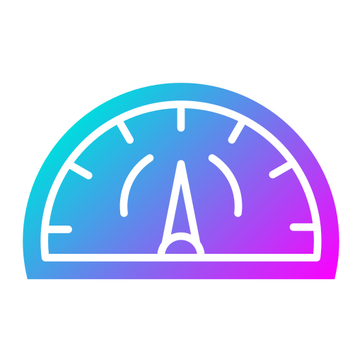 tachimetro Generic Flat Gradient icona