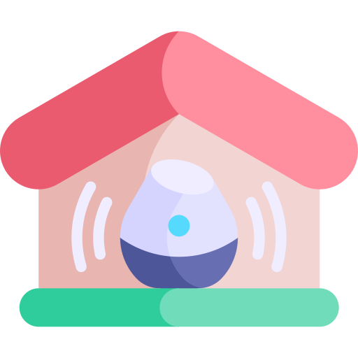 Smart home Kawaii Flat icon