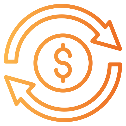 transaction Generic Gradient Icône