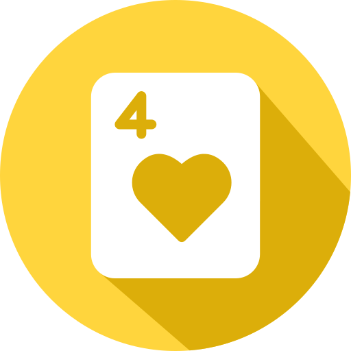 Four of hearts Generic Flat icon