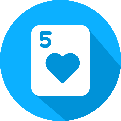 pięć serc Generic Flat ikona