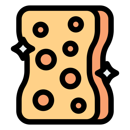 Sponge Generic Outline Color icon