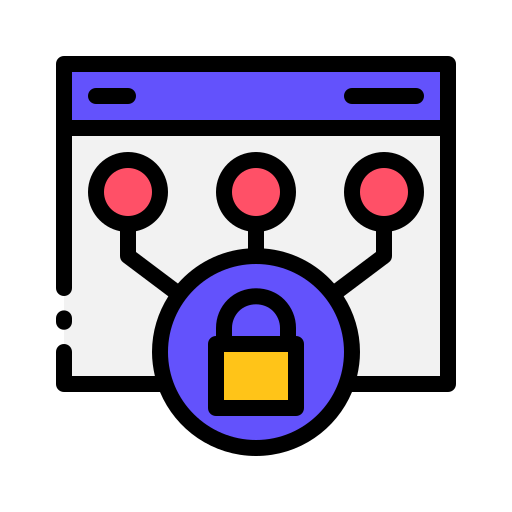 Secure computer Generic Outline Color icon