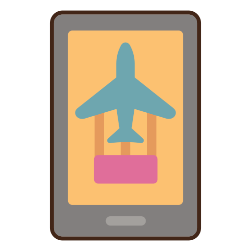 Boarding pass Flaticons Lineal Color icon