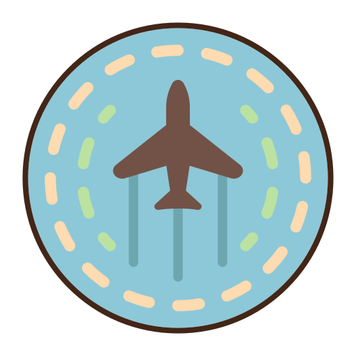 Traveling Flaticons Lineal Color icon
