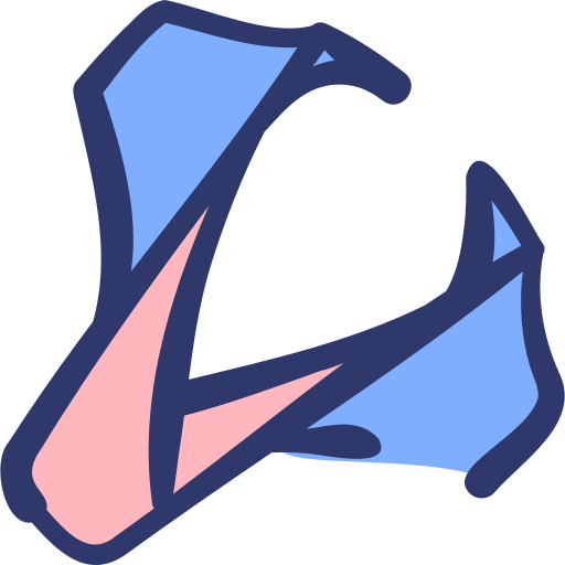 ホッチキスリムーバー Basic Hand Drawn Lineal Color icon