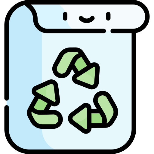 papier recyclé Kawaii Lineal color Icône