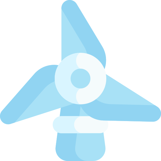 windkraftanlage Kawaii Flat icon