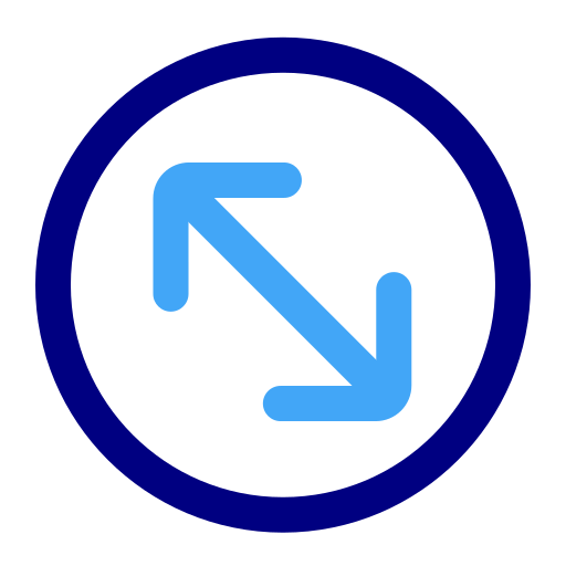 Expand Generic Blue icon