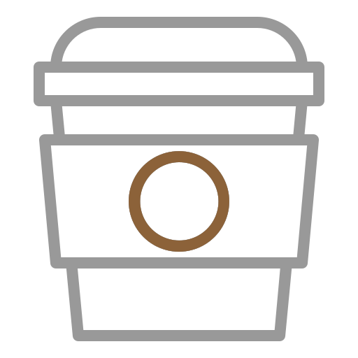 Cup Generic Outline Color icon