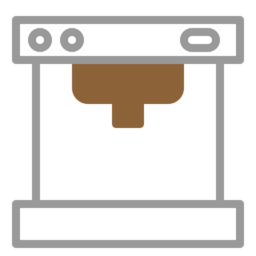 Coffee machine Generic Mixed icon