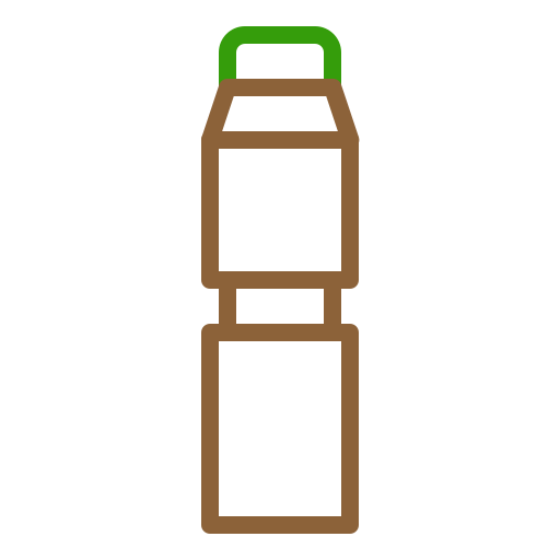 botella Generic Outline Color icono