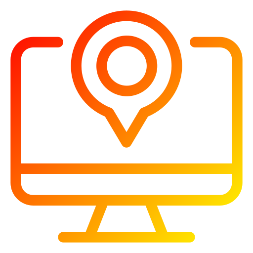 Online location Generic Gradient icon