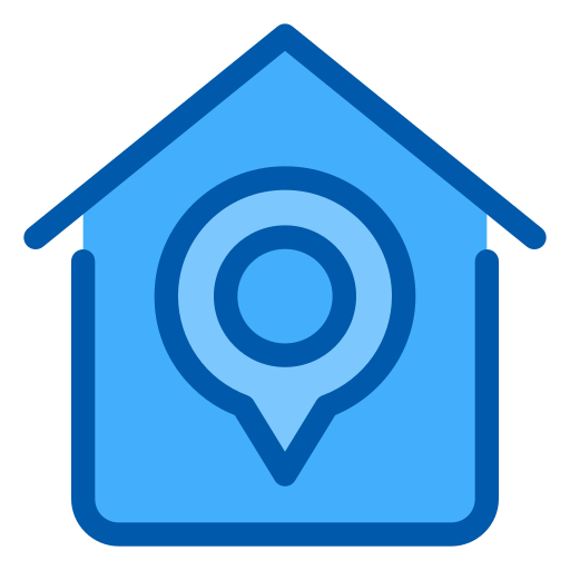 adressstandort Generic Blue icon