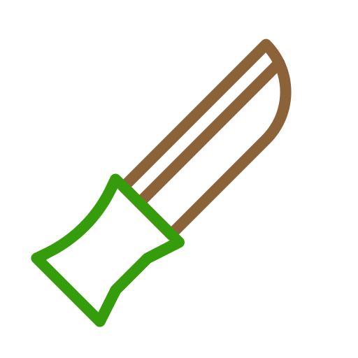 칼 Generic Outline Color icon