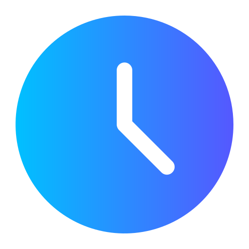 Clock Generic Flat Gradient icon