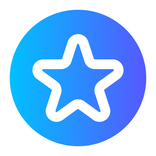 Star Generic Flat Gradient icon