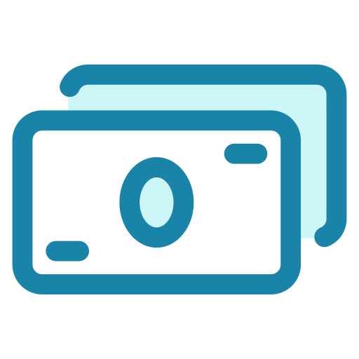 dinero Generic Blue icono