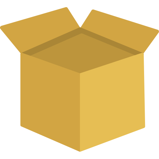 offene box Generic Flat icon