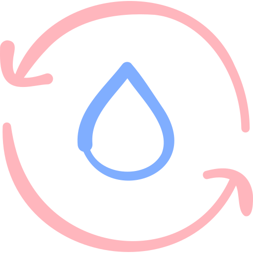 agua Basic Hand Drawn Color icono