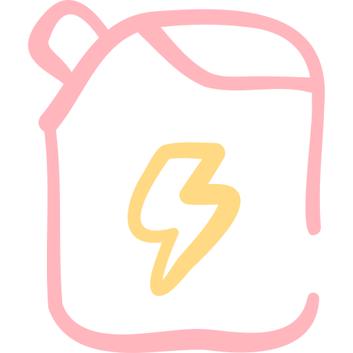 Fuel Basic Hand Drawn Color icon