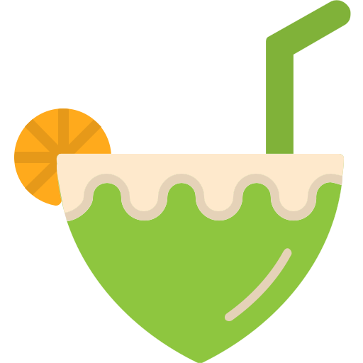 agua de coco Generic Flat icono