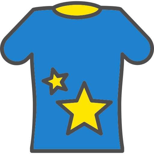 Tshirt Generic Outline Color icon