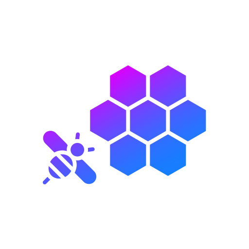 Honeycomb Generic Flat Gradient icon