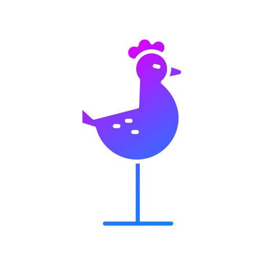 Курица Generic Flat Gradient иконка