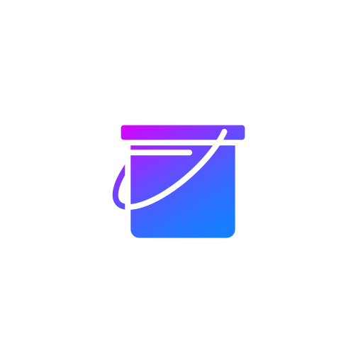 Bucket Generic Flat Gradient icon